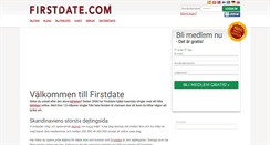 Desktop Screenshot of firstdate.com