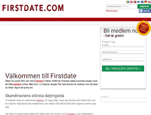 Tablet Screenshot of firstdate.com